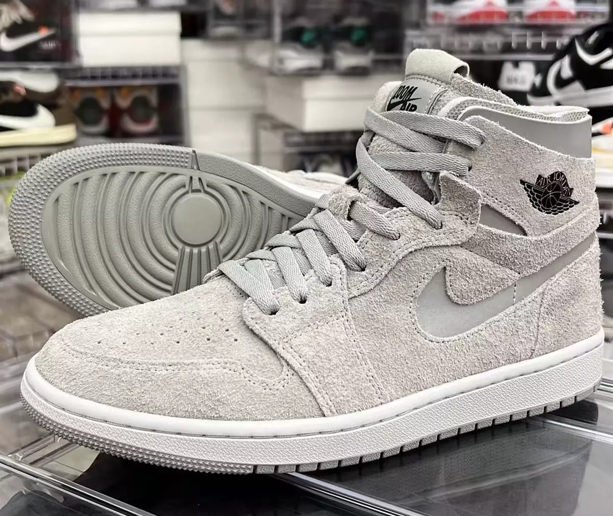 Air Jordan 1 Zoom CMFT מתכתי כסף CT0979-003 תאריך יציאה