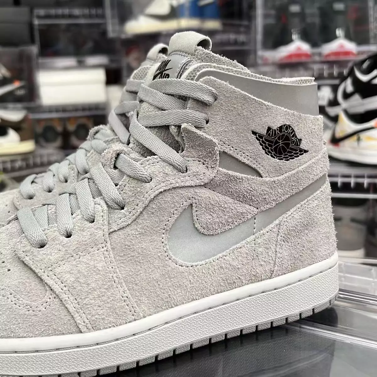 Air Jordan 1 Zoom CMFT Metallic Silver CT0979-003 Санаи озод