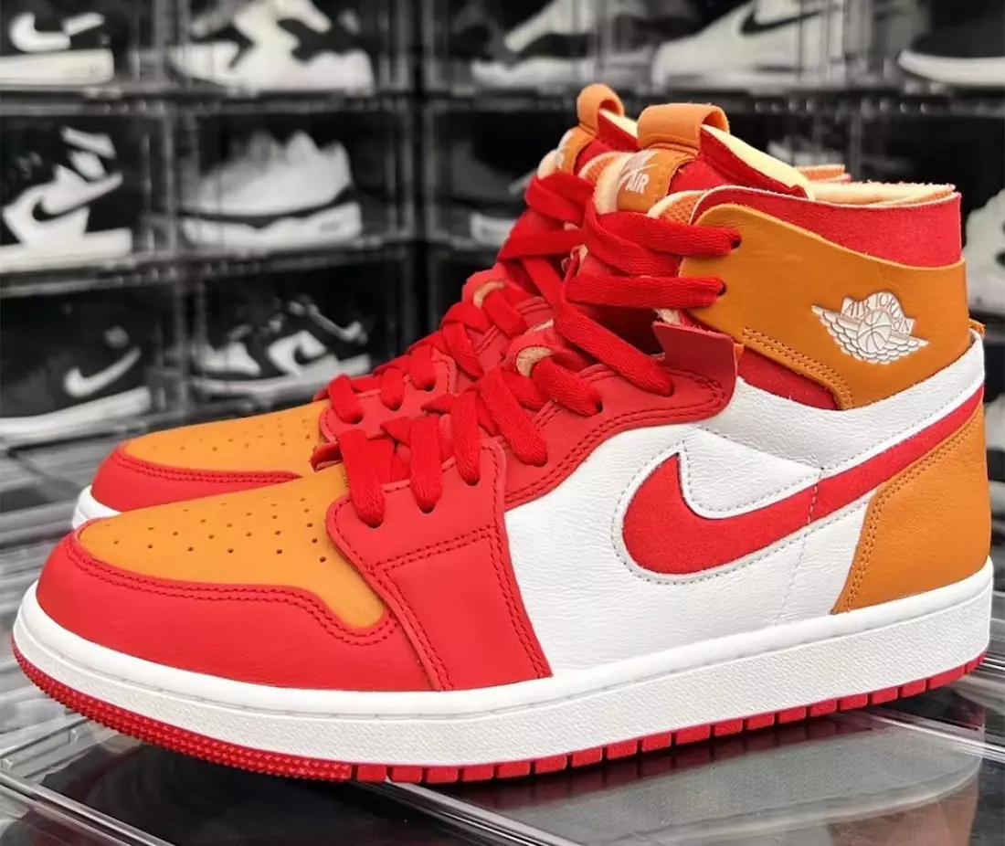 Air Jordan 1 Zoom CMFT Röd Orange Utgivningsdatum