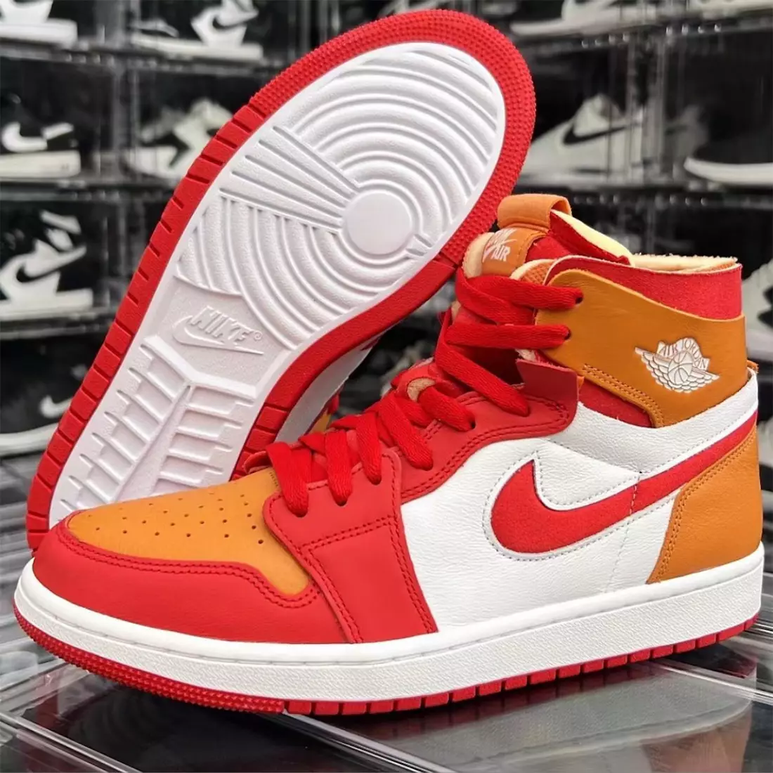 Air Jordan 1 Zoom CMFT Red Orange Megjelenési dátum