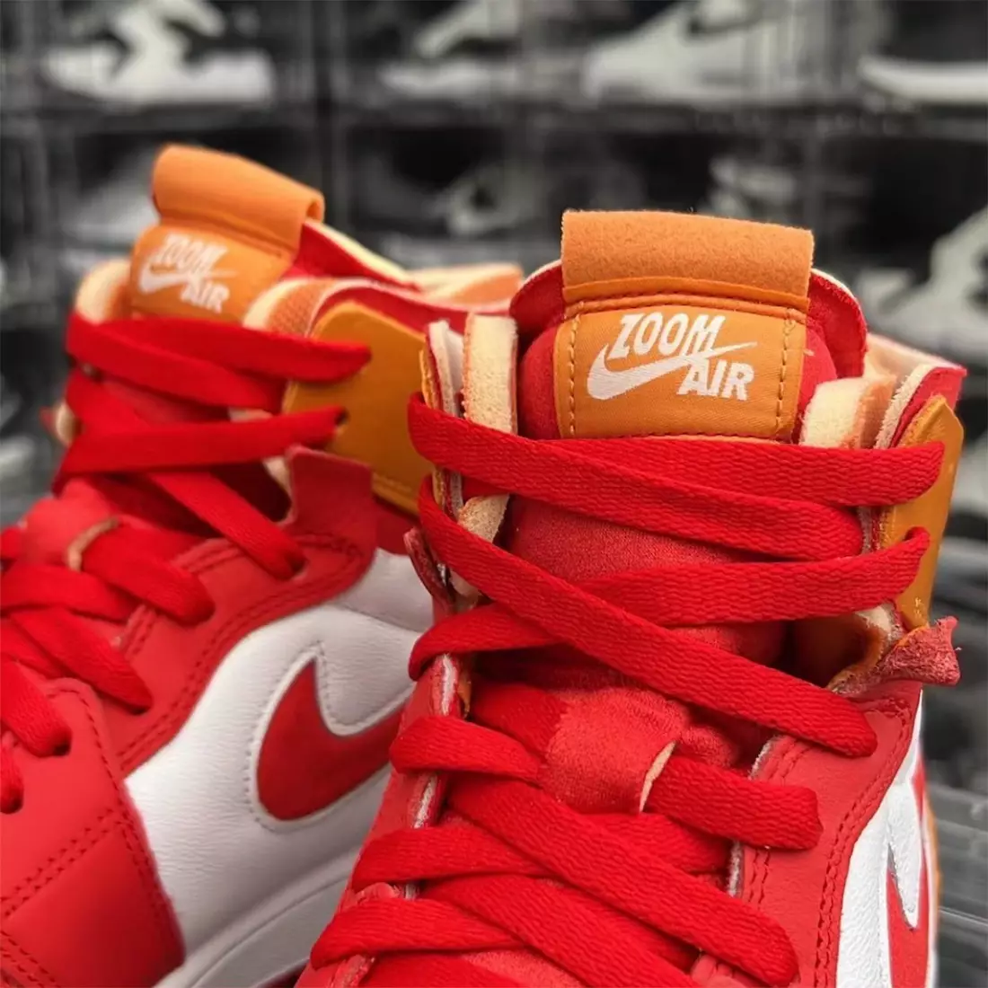 Air Jordan 1 Zoom CMFT Vermelho Laranja Data de Lançamento