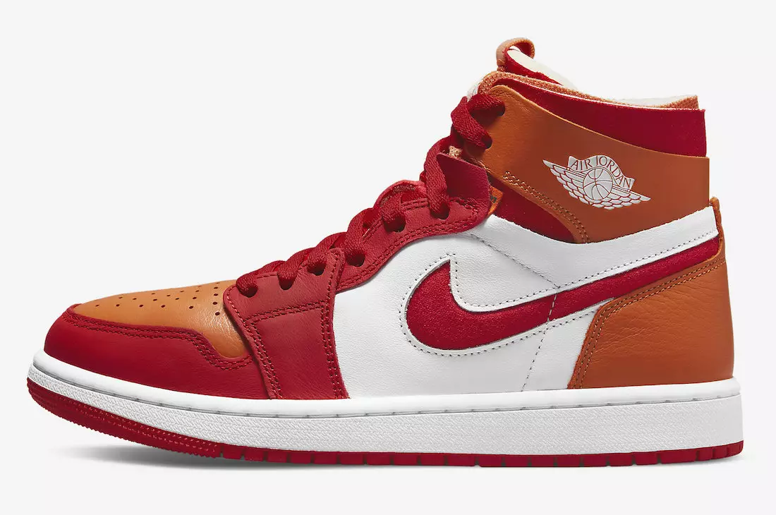 Air Jordan 1 Zoom CMFT Fire Red Hot Curry CT0979-603 გამოშვების თარიღი