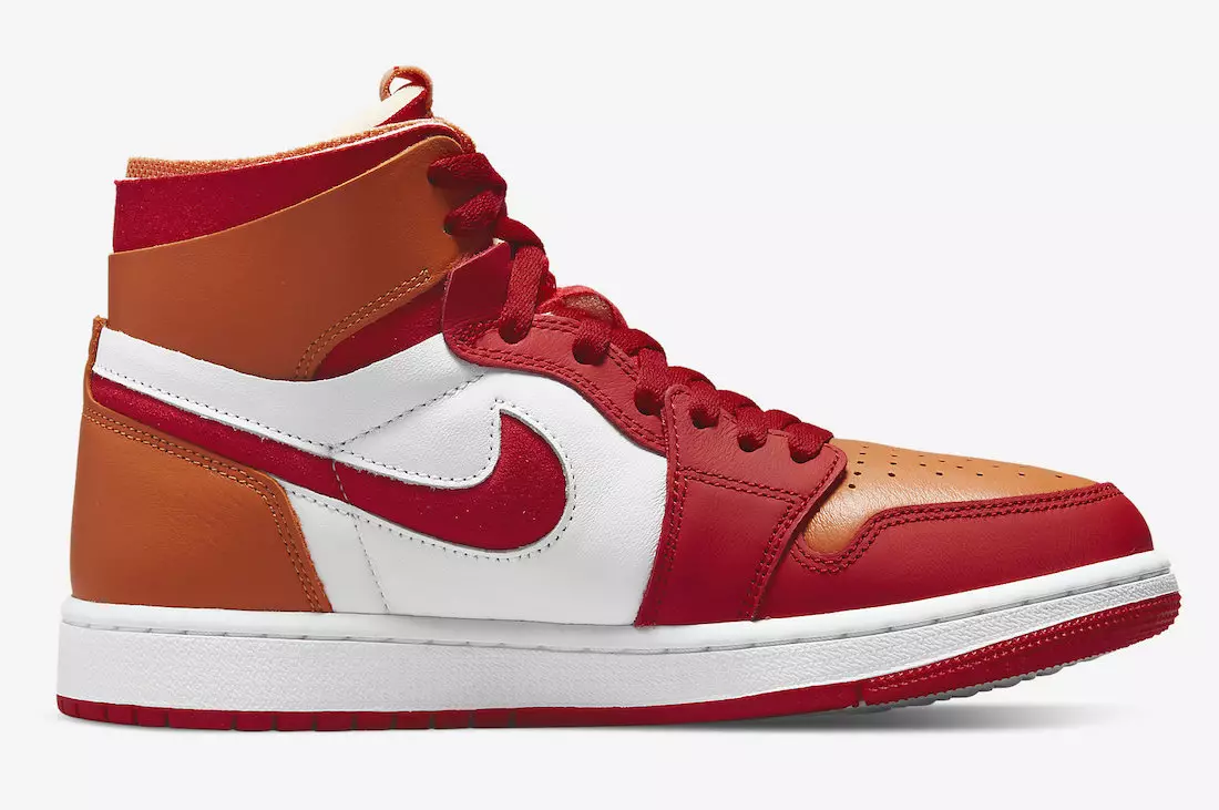 Air Jordan 1 Zoom CMFT Fire Red Hot Curry CT0979-603 Kiadás dátuma