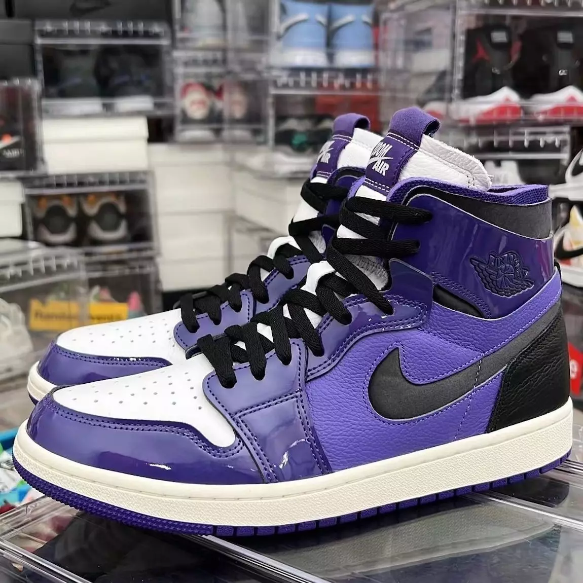 Air Jordan 1 Zoom CMFT Purple Patent Release Date