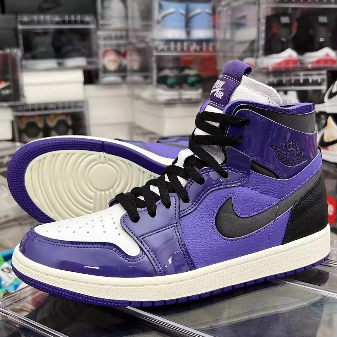 Air Jordan 1 Zoom CMFT Purple პატენტის გამოშვების თარიღი