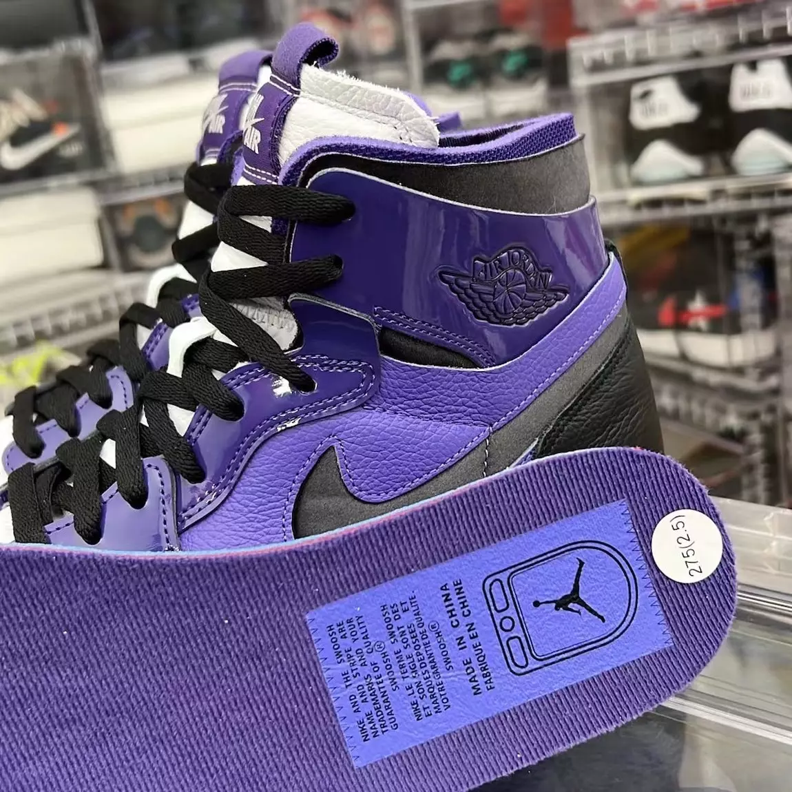 Air Jordan 1 Zoom CMFT Purple Patent Release Date