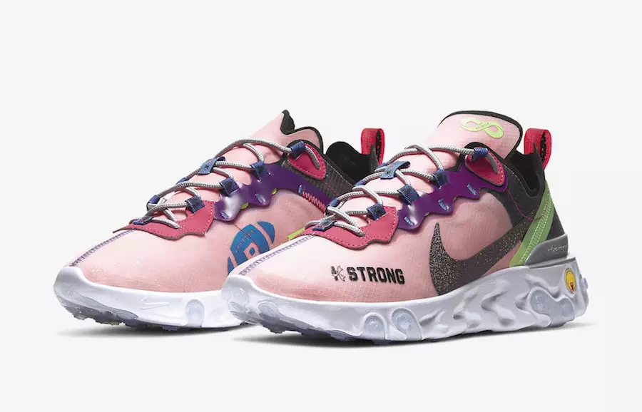 Официальные фотографии Nike React Element 55