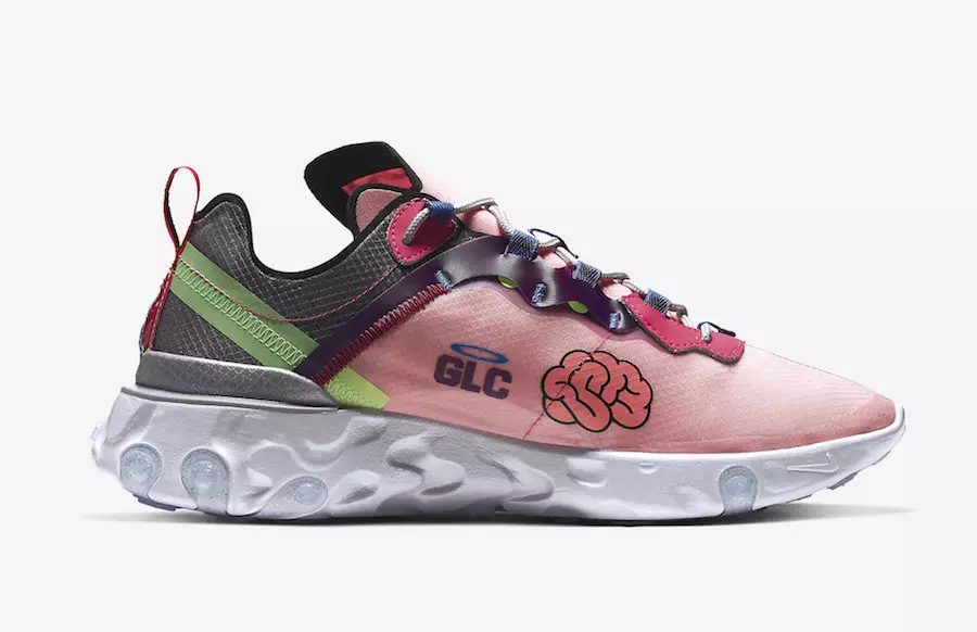 Kahleah Corona Nike React Element 55 Doernbecher CV2592-600 väljalaskekuupäev