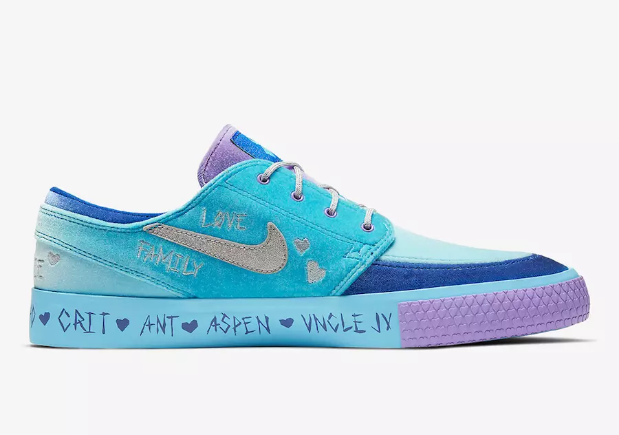 Desiree Castillo Nike SB Zoom Janoski Doernbecher CV2365-400 תאריך שחרור