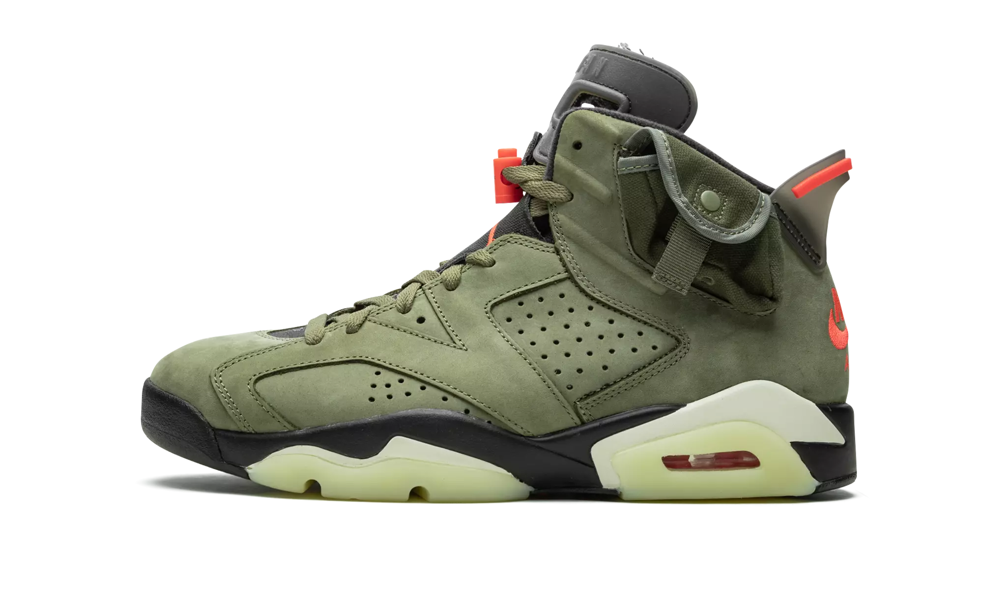 Travis Scott Air Jordan 6 2019 წელი