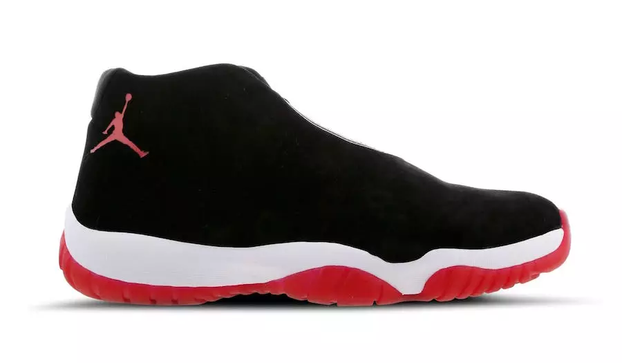 Jordan Future ברעד שוואַרץ וואַרסיטי רויט ווייסע מעלדונג טאָג