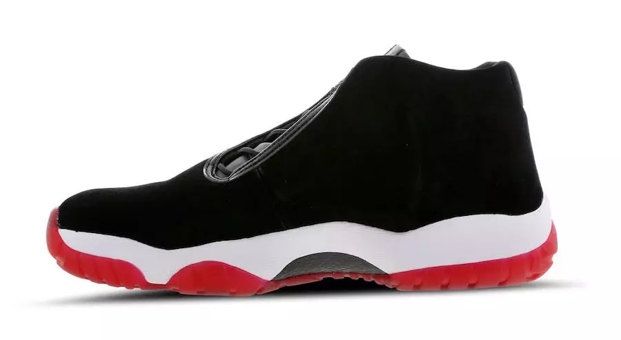 Jordan Future Bred Black Varsity Red White Väljalaskekuupäev