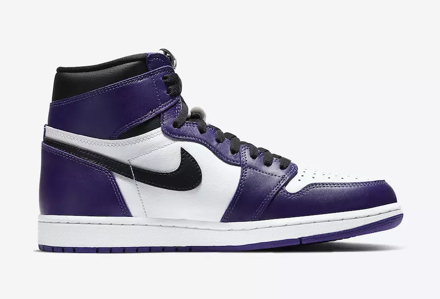 Air Jordan 1 Додгоҳи олии арғувон 555088-500 2020