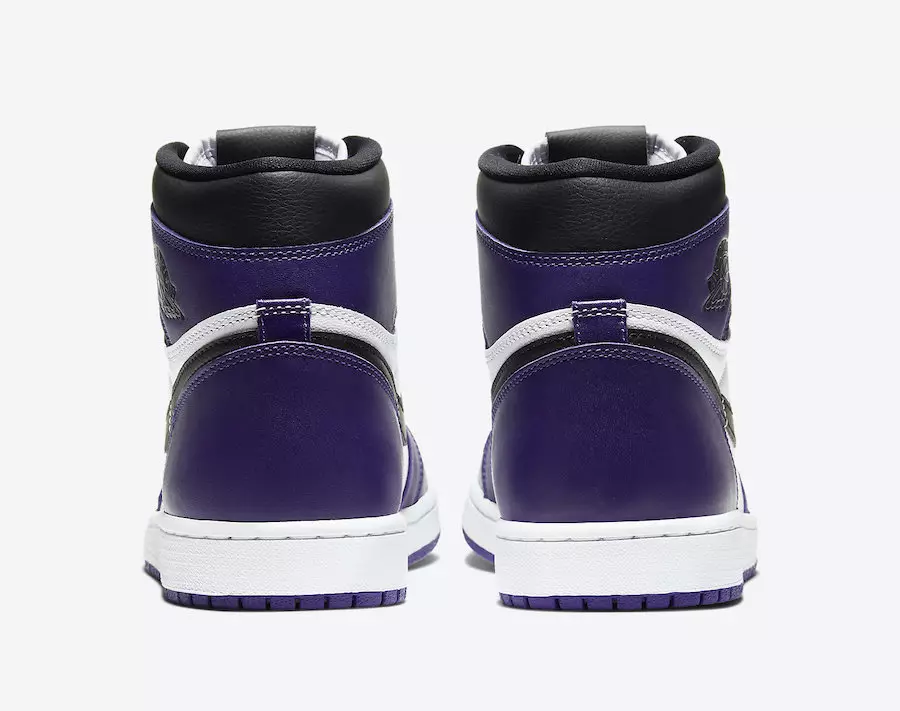 Air Jordan 1 High Court Purple 555088-500 2020 წ