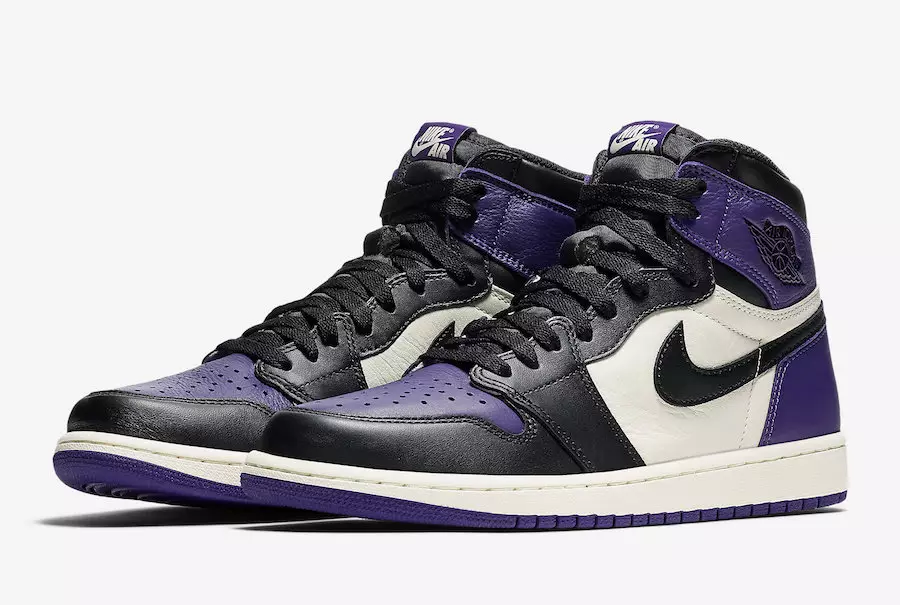 Air Jordan 1 Geriicht Purple 555088-501 2018