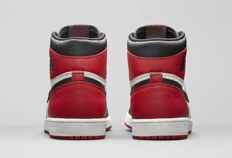 Air Jordan 1 opdrættet tå 555088-610