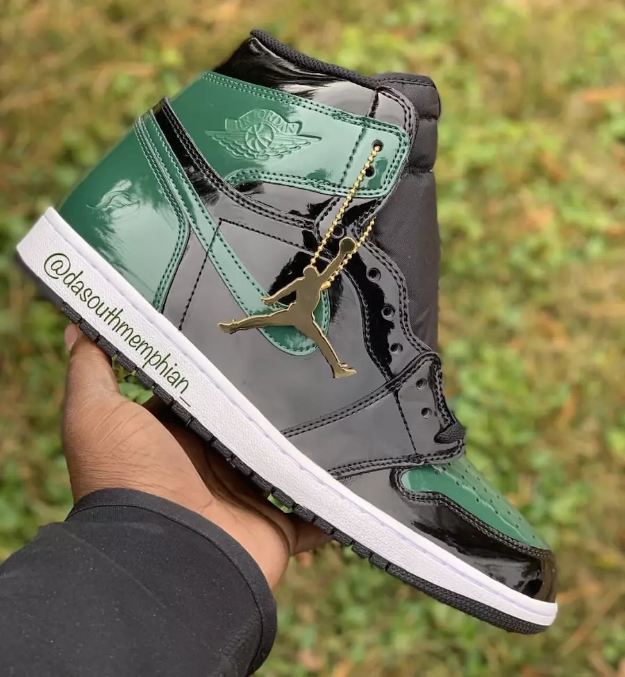 SoleFly Air Jordan 1 Data di rilascio in pelle verniciata