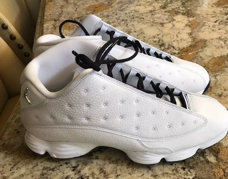 Кроссовки для гольфа Air Jordan 13 Low, белые