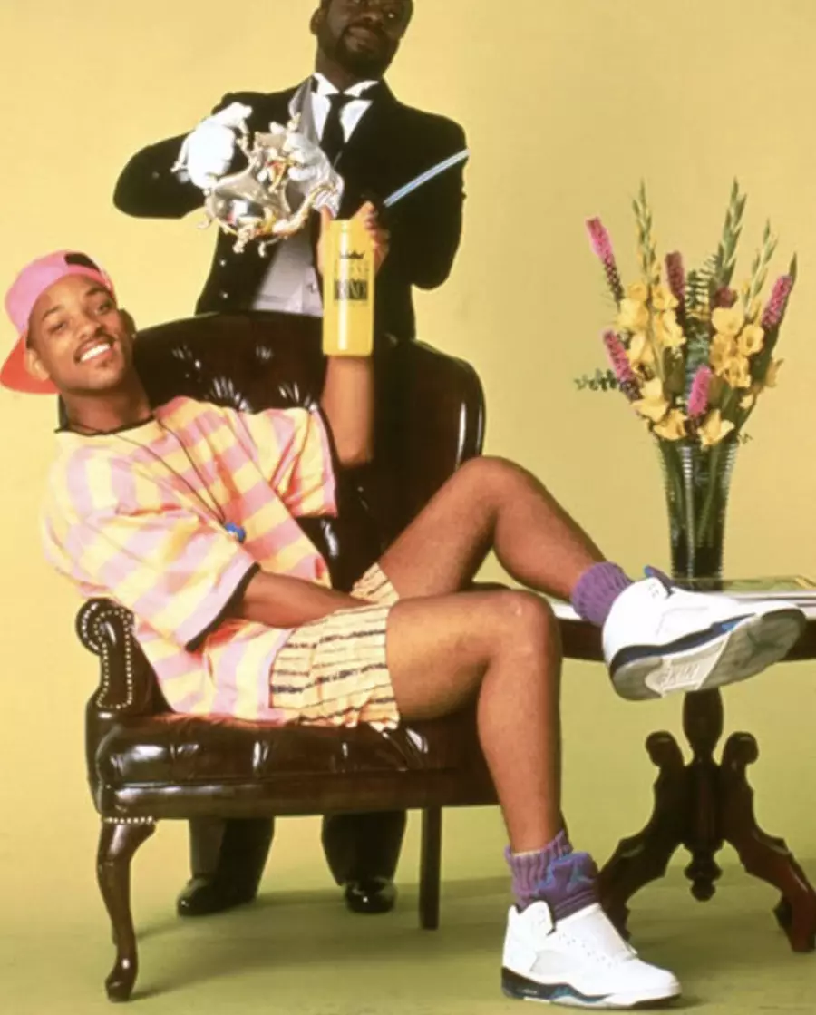 Will Smith Fresh Prince Air Jordan 5 Grape