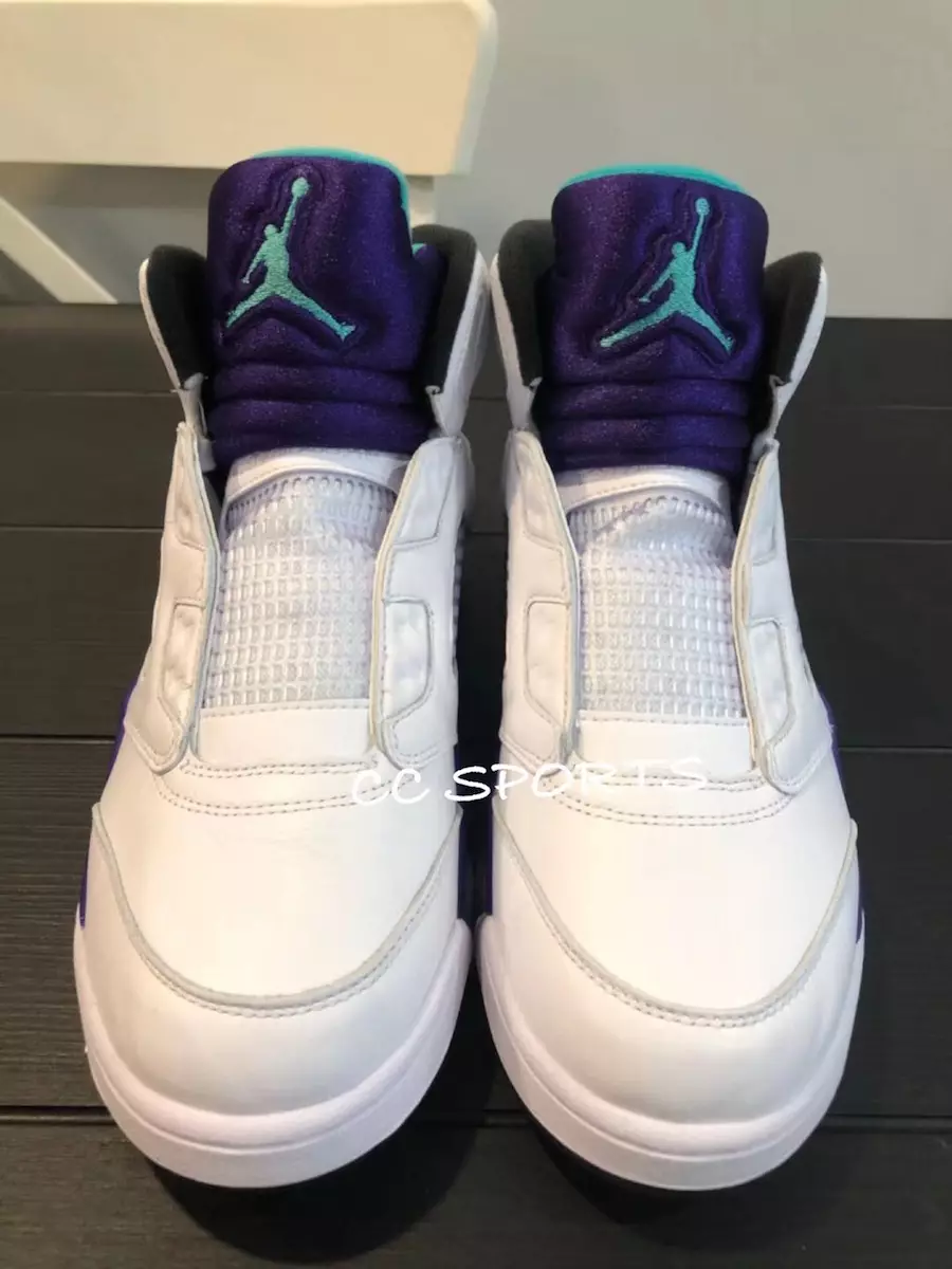 Air Jordan 5 NRG Grape Fresh Prince väljalaskekuupäev