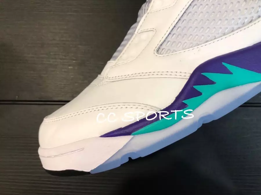 Air Jordan 5 NRG Grape Frësch Prënz Release Datum