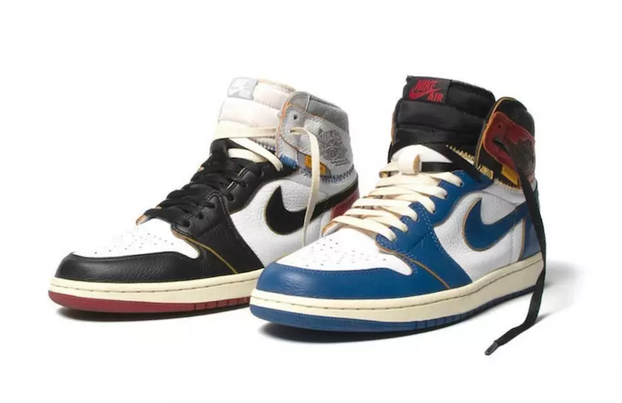 Union Ristocking Both Air Jordan 1s