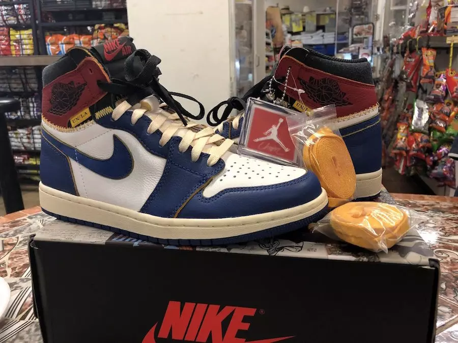 Data de lançamento Union Air Jordan 1 BV1300-146