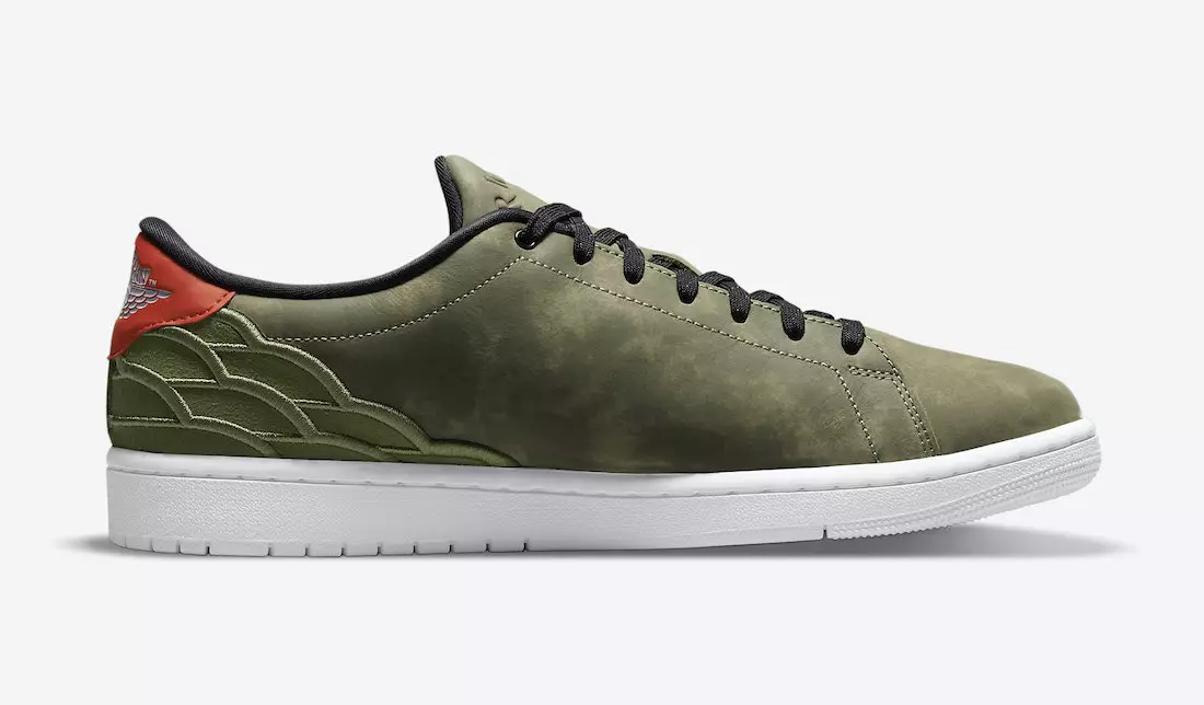 Air Jordan 1 Center Court Olive DJ2756-300 تاريخ الإصدار