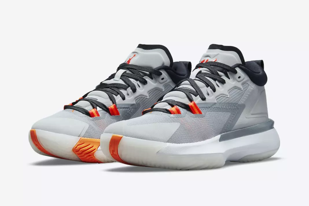 Jordan Zion 1 Light Smoke Grey Total Orange DA3130-008 Fecha de lanzamiento