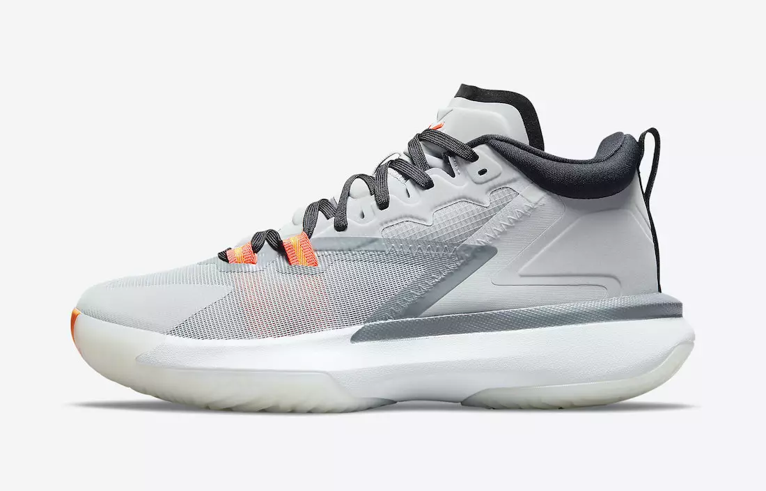 Jordan Zion 1 Light Smoke Grey Total Orange DA3130-008 გამოშვების თარიღი