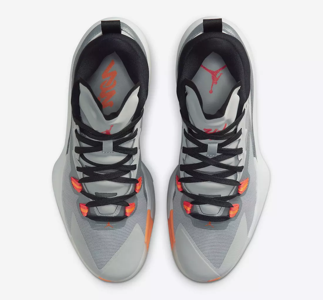 Jordan Zion 1 Light Smoke Grey Total Orange DA3130-008 Ημερομηνία κυκλοφορίας