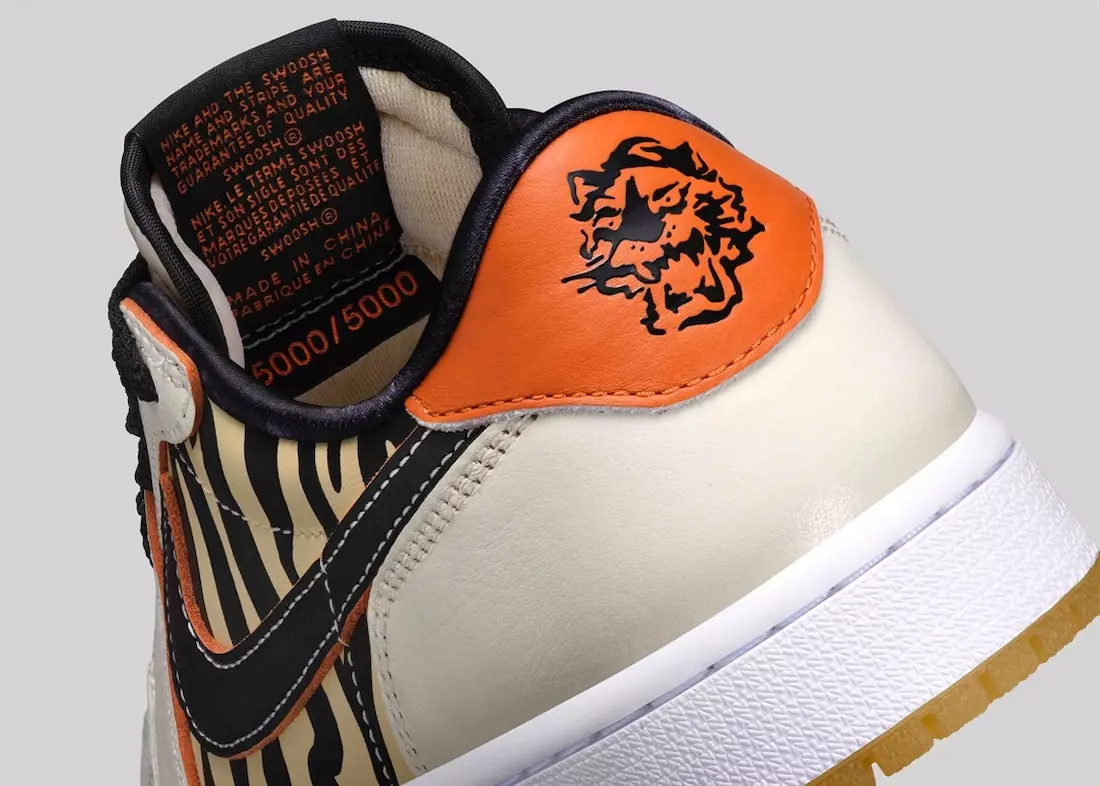 Air Jordan 1 Low OG CNY Year of the Tiger Tanggal Rilis