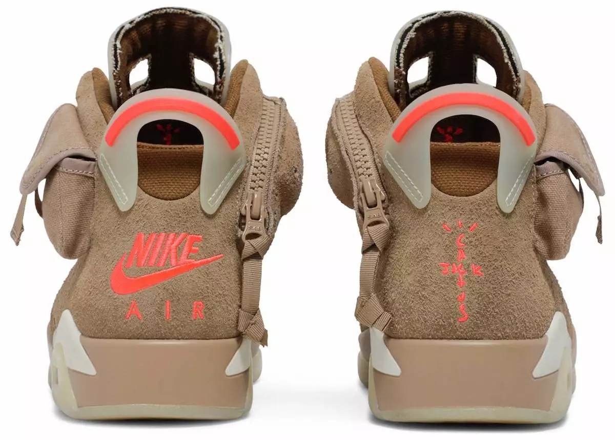 Travis Scott Air Jordan 6 Khaki