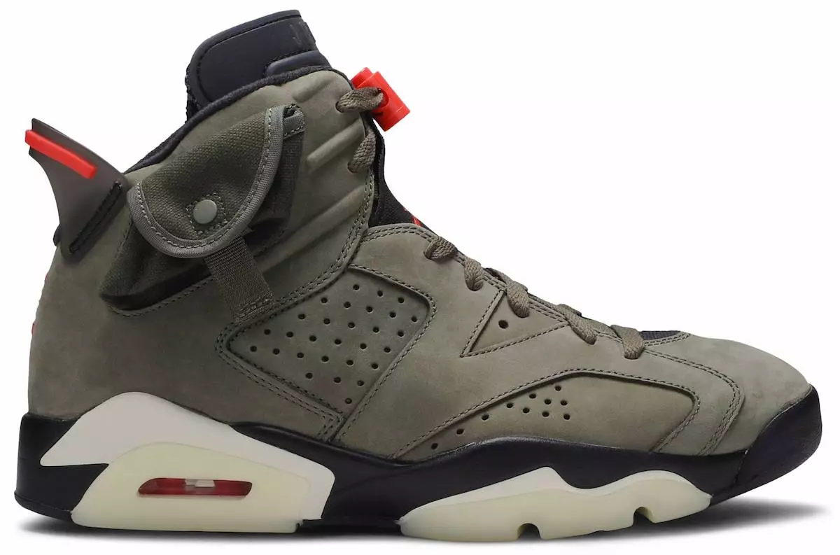 Travis Scott Air Jordan 6 Olijfgroen