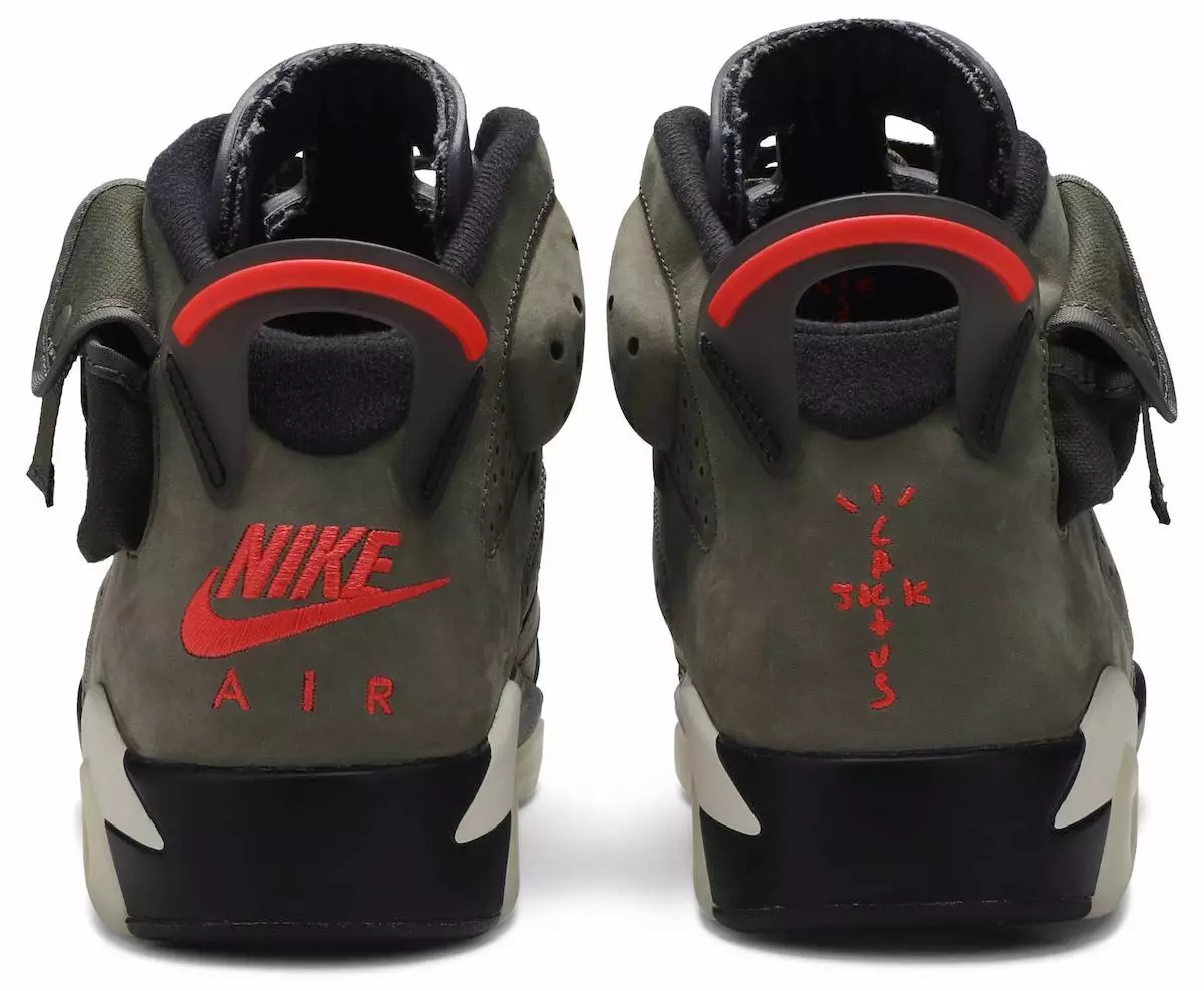 Travis Scott Air Jordan 6 Olive