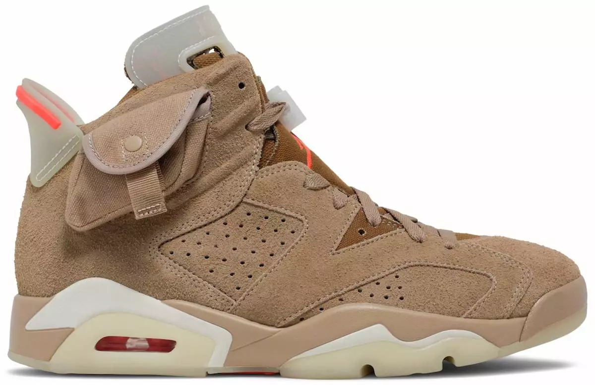 Travis Scott Air Jordan 6 Haki