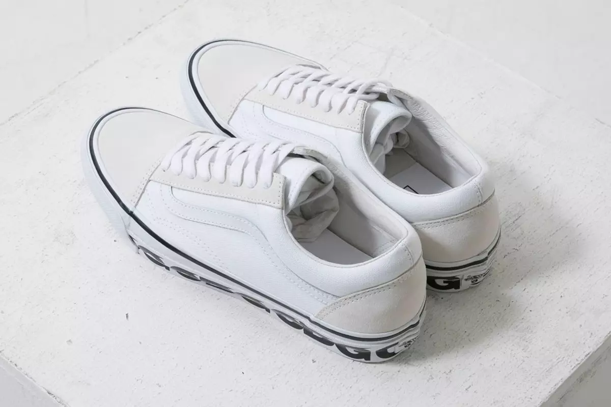 CDG Vans Old Skool White Udgivelsesdato