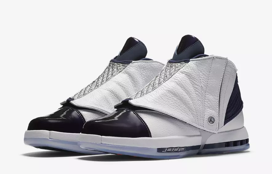 Air Jordan 16 Midnight Navy qayışı