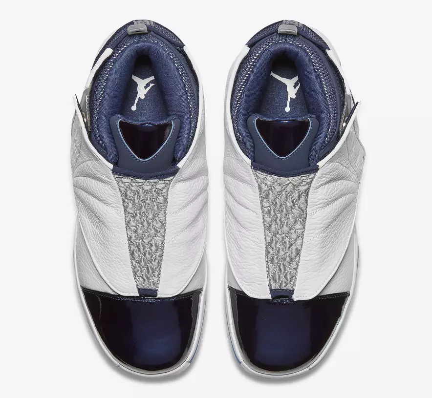 Air Jordan 16 Mëtternuecht Navy Sitrap