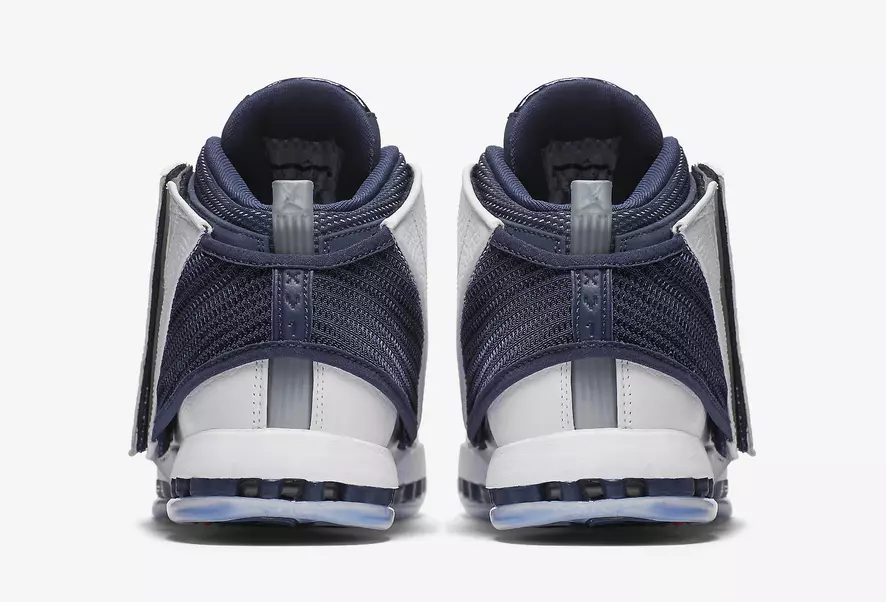 Air Jordan 16 Midnight Navy Heel