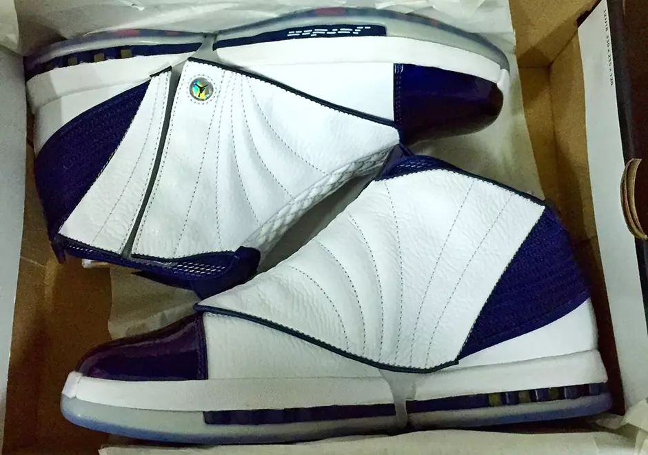 Air Jordan 16 Retro White Navy Noyabr 2016