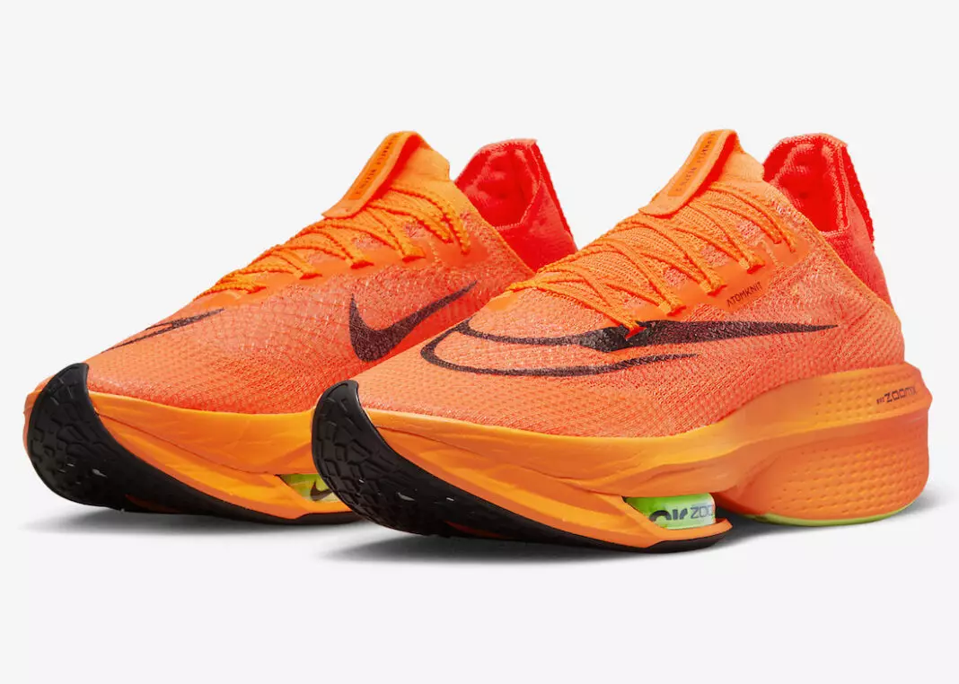 Nike Air Zoom Alphafly NEXT 2 laranja DN3555-800 Data de lançamento