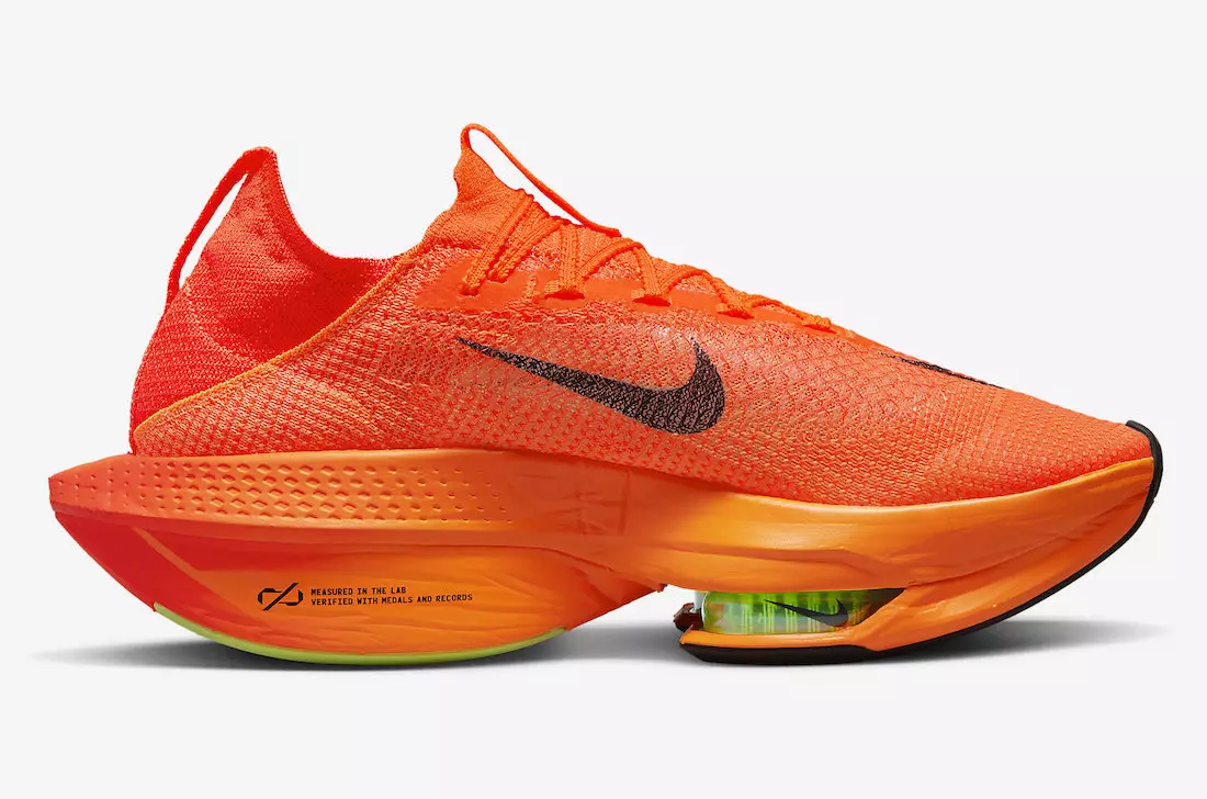 Nike Air Zoom Alphafly NEXT 2 Orange DN3555-800 Датум на издавање