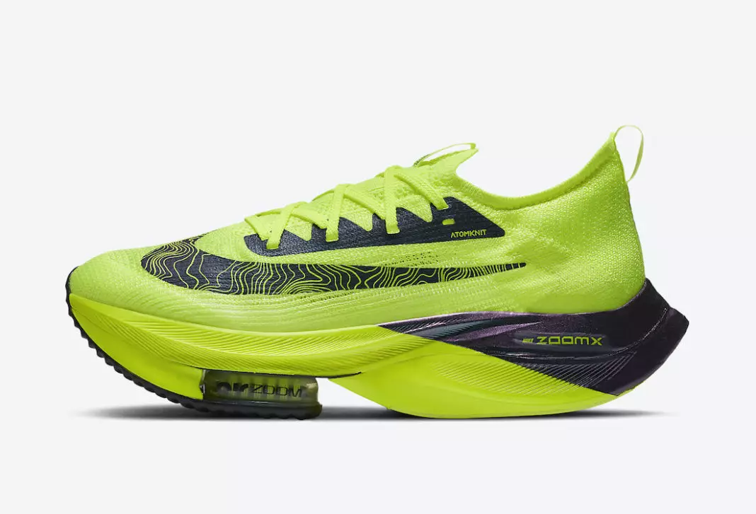 Nike Air Zoom Alphafly Inayofuata Volt Japan DC5238-702 Tarehe ya Kutolewa