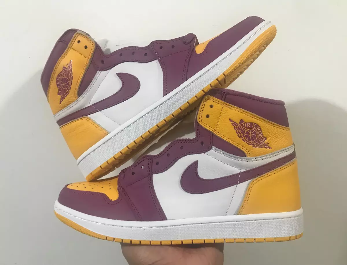 Air Jordan 1 High Brotherhood 555088-706 Dáta Eisiúna