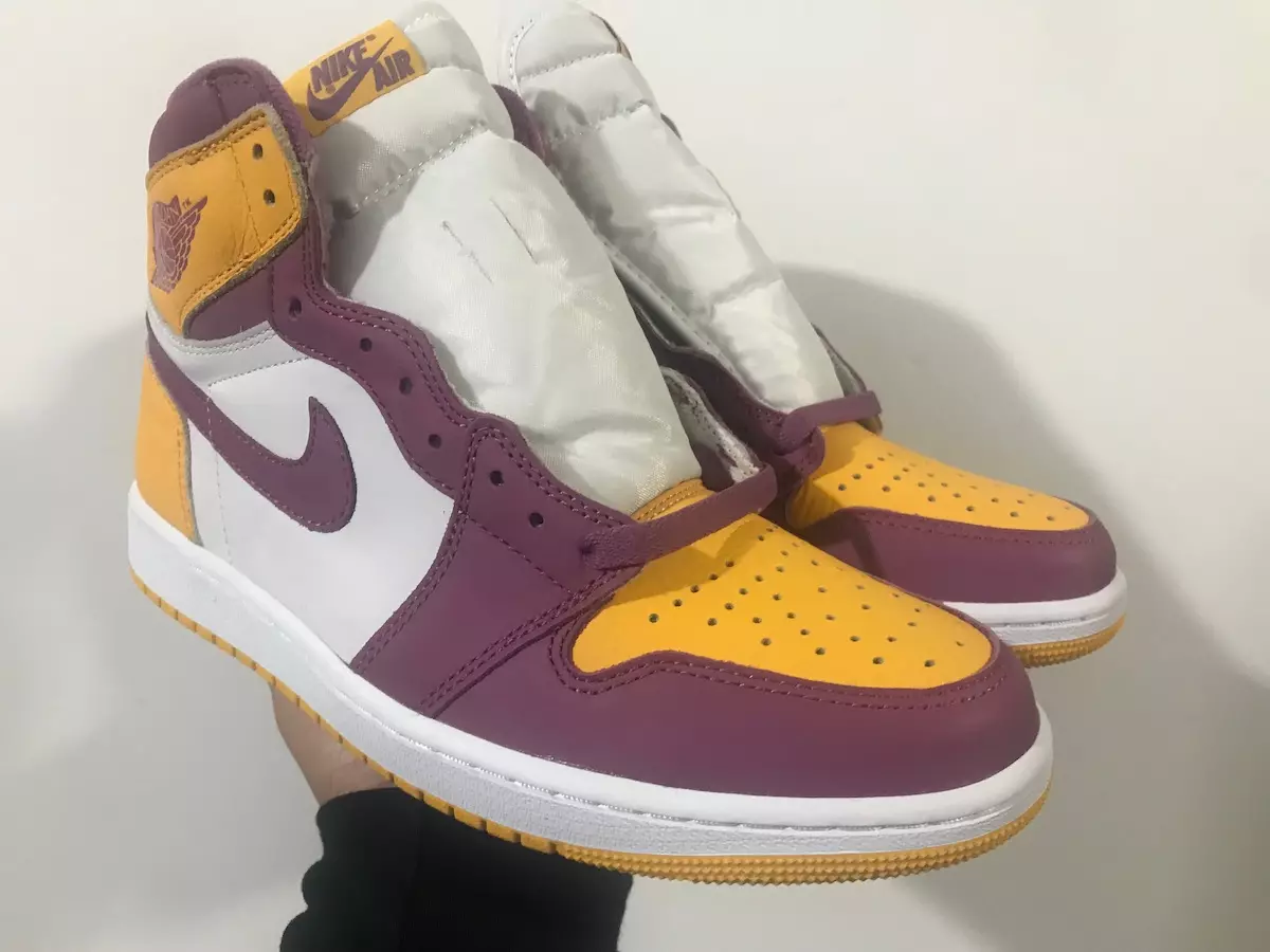 Air Jordan 1 High Brotherhood 555088-706 Dáta Eisiúna