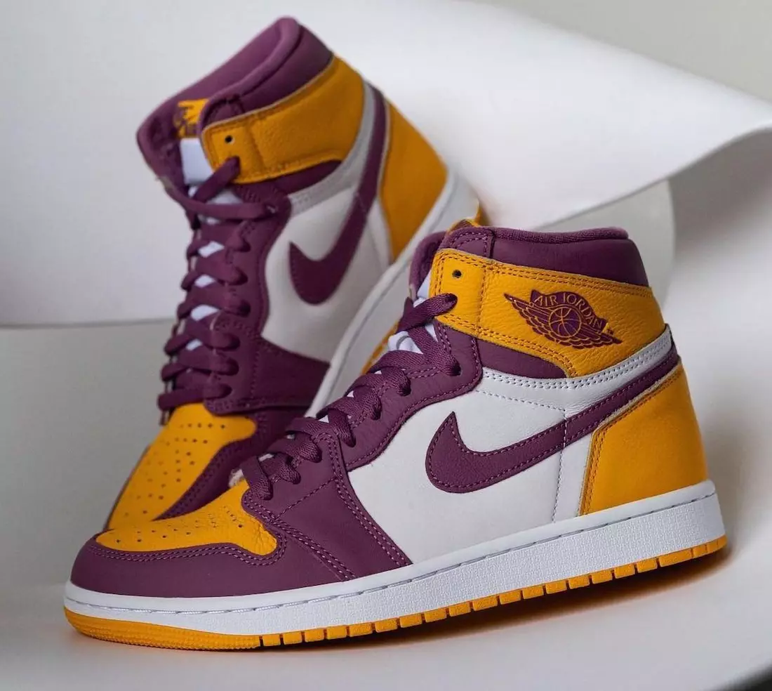 Air Jordan 1 Bráithreachas 555088-706 Dáta Eisiúna