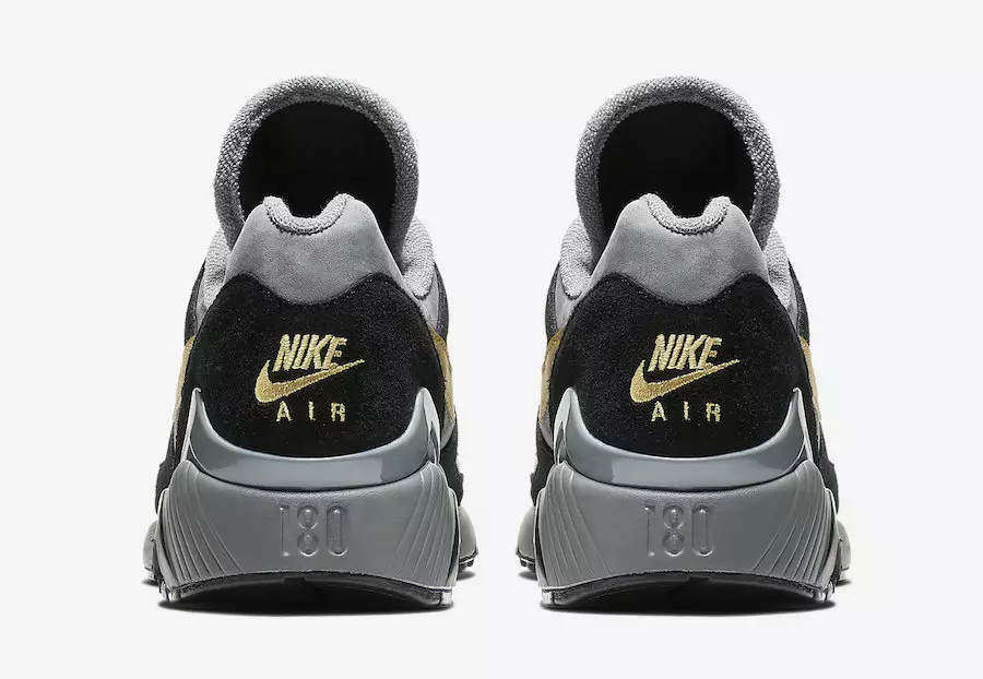 Nike Air Max 180 Black Grey Wheat Gold AV7023-001 Datum vydání