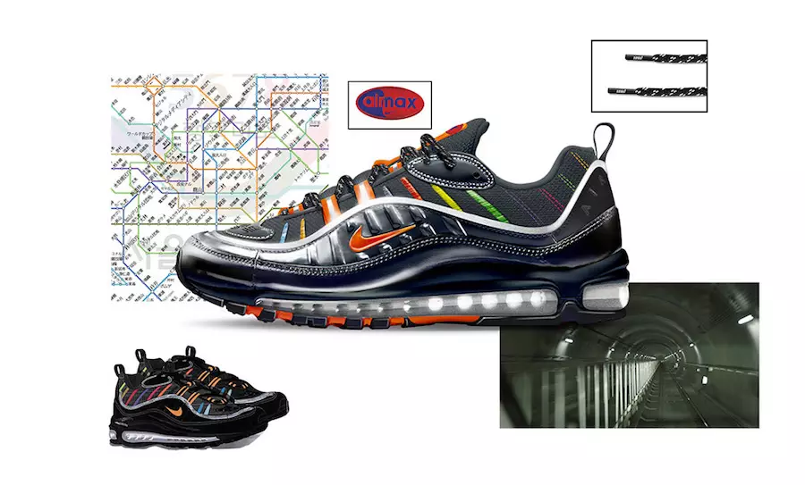 Nike Air Max 98 Metro аз ҷониби Ҷон О Парк