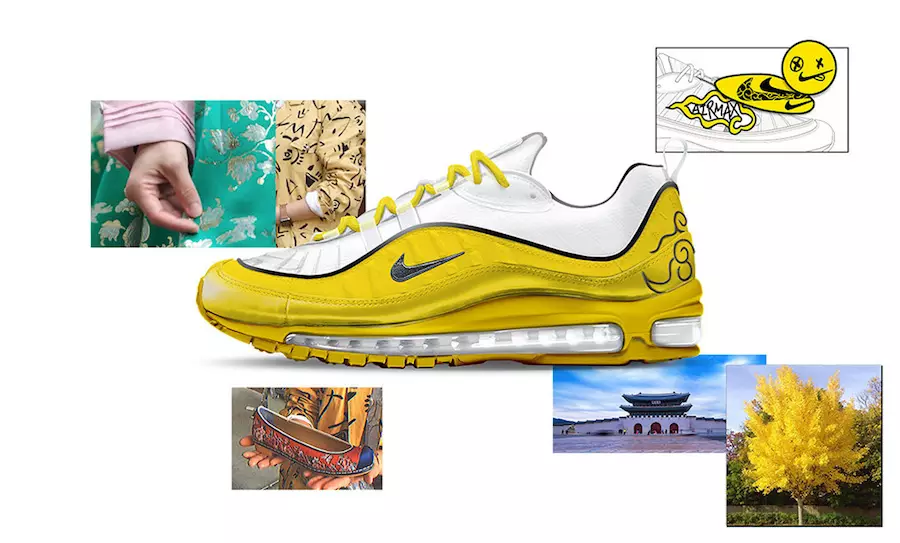 Бинна Ким тарабынан Nike Air Max 98 Ulsoo